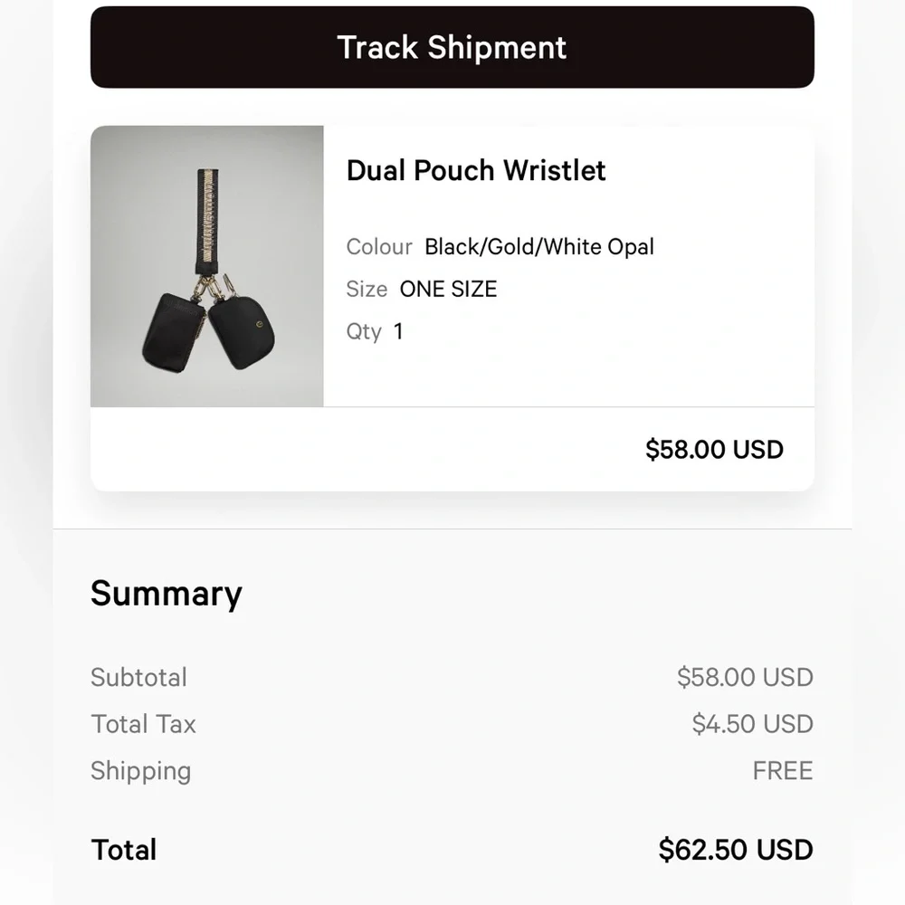 LULULEMON Dual Pouch Wristlet - Picture 7 of 10